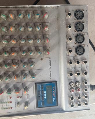 Mixer impianto audio fbt