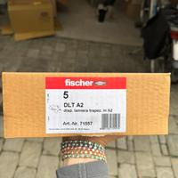 Staffe metalliche Fischer D-LT A2 - 7 confezioni