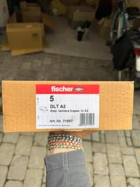 Staffe metalliche Fischer D-LT A2 - 7 confezioni