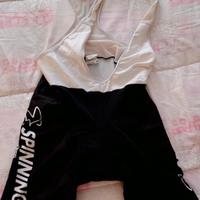 salopette imbottita per bike/spinning