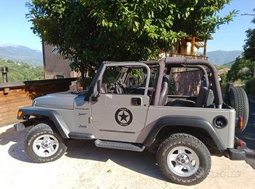  Jeep Wrangler tj 2500 anno 2000, km 134.000