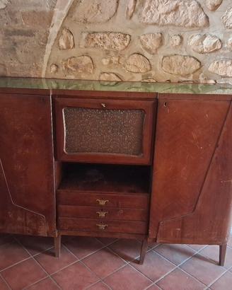 Credenza vintage in legno antico