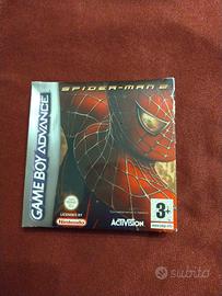 Game Boy Advance Spiderman 2 nuovo