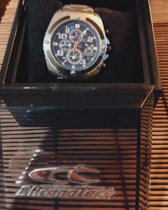 cronografo in acciaio