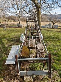 Scala zincata marca SOLA per balle