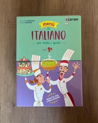 Menù di italiano per tutti i gusti - classe 1ª