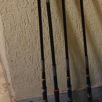 Lotto canne da pesca