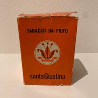 Scatola Tabacco Santa Giustina vintage