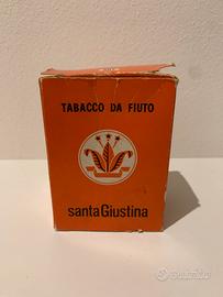 Scatola Tabacco Santa Giustina vintage