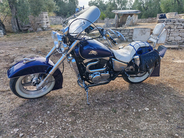 Moto d'epoca restyling Harley Davidson