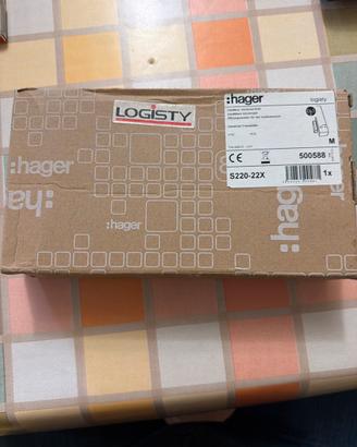 Sensore contatto allarme hager s220-22x