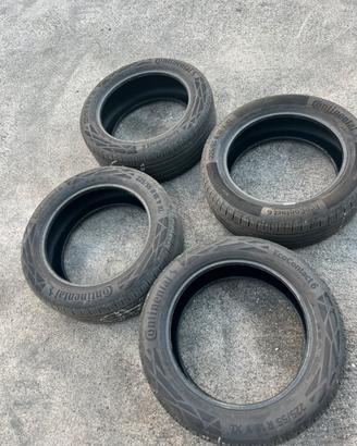 225 55 18 gomme estive continental