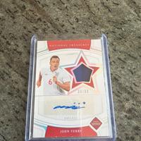 John terry national treasures autograph patch 4/99
