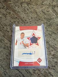John terry national treasures autograph patch 4/99