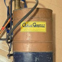 Pompa per spargi verderame in rame vintage