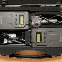 Microfono Wireless Boya UHF , BY-WM8 Pro-K1