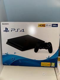 PS4 Slim 500GB  Completa + 3 Controller + Scatola