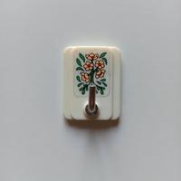 Gancio per la cucina - stile floreale