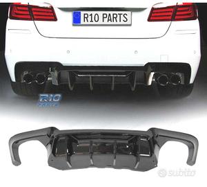 DIFFUSORE BMW F10 F11 12-16 LOOK M COMPETITION NER