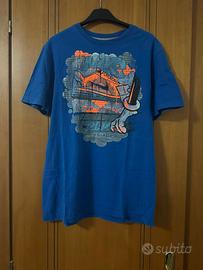 T-shirt Nike Grafica Urban / Graffiti - Blu