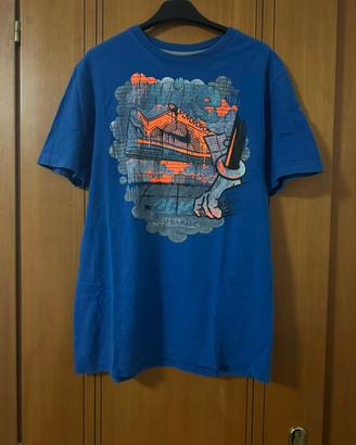 T-shirt Nike Grafica Urban / Graffiti - Blu