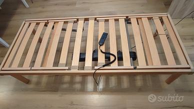 Letto elettrico ortopedico con materasso