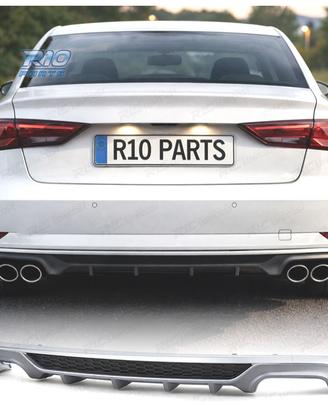 DIFFUSORE PER AUDI A3 8V 16-20 LOOK S3
