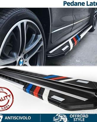 PEDANE LATERALI per BMW X5 in Alluminio M Sport
