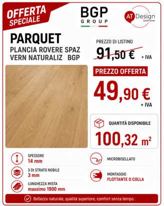 PARQUET ROVERE NATURALIZZATO BGP GROUP