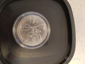 moneta argento da un oncia 