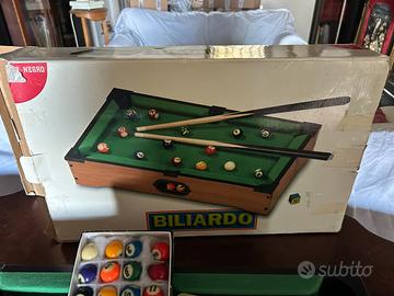 Biliardo da tavolo