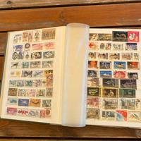 Collezione di francobolli album incluso