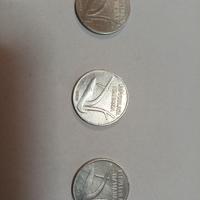 3 MONETE 10 LIRE 1953 