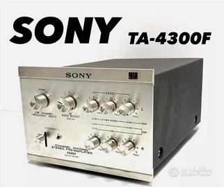 SONY TA-4300 F Crossover elettronico 2-3 vie Top