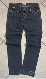 Jeans vintage anni 2000 a vita bassa