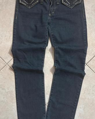 Jeans vintage anni 2000 a vita bassa