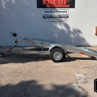 Rimorchio auto - idraulico ribaltabile Ellebi