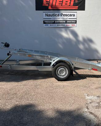 Rimorchio auto - idraulico ribaltabile Ellebi