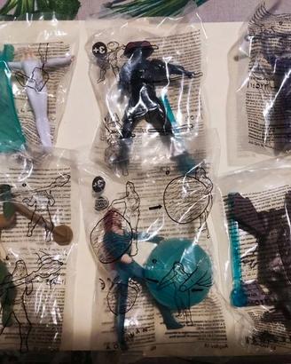6 Acion Figures Aquaman DC Comics Burger King