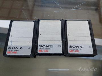 Sony mc-60 micro cassetta