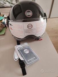 Casco Moto/Scooter TGXL  Nero (Sirio Shine Series)