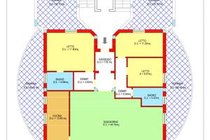 Attico 120,54 m² con veranda panoramica 100 m²