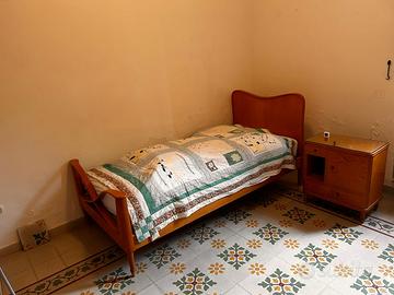 camera anni '50 letto singolo
