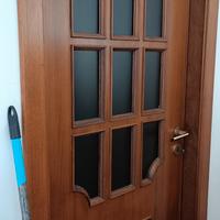 porte in legno e vetro artigianali 