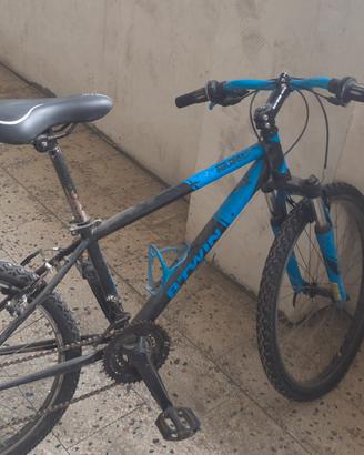 bici uomo blu