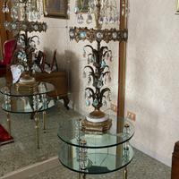 Tavolini in vetro e lampade