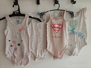 Vestiti body bimba