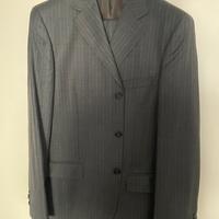Abito da uomo gessato taglia 50