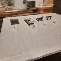 Accessori plastici : fermacarri per tronchini