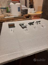 Accessori plastici : fermacarri per tronchini